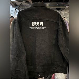 Balenciaga Crew jean jacket size 50